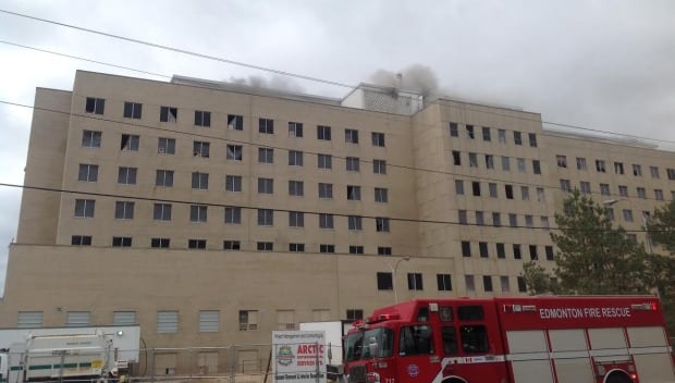 Fire at Camsell Hospital