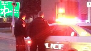 Police block Osborne