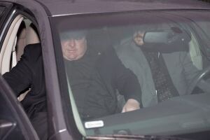 Mayor Rob Ford seen entering vehicle on May 1, 2014