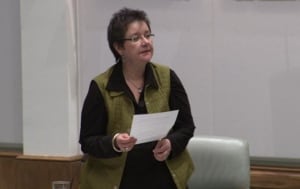 Gerry Rogers in House of Assembly May 7 2014