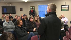 Parents at Mount Pearl school reorganization meeting