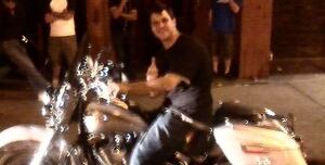 Marty Tykoliz on bike