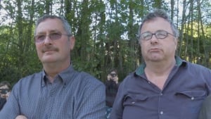 Chris Griffiths (l) and Mark Heath (r)