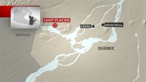 Lake of Two Mountains fishing accident map