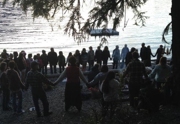 Slocan Lake canoe accident - healing ceremony