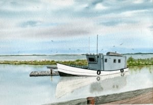 Millard Barteaux Fishing Boat
