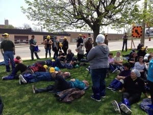 Maple leaf plant ammonia leak