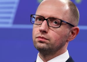 Ukraine prime minister Arseny Yatseniuk