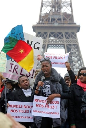 France Nigeria Kidnapped Girls