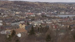 Wide shot of Carbonear