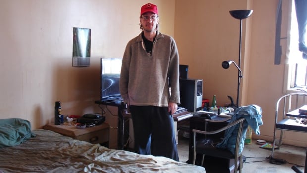 Charles in his Broadview room