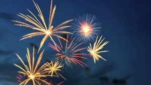 Fireworks in Toronto