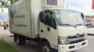 Delivery truck