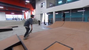 Youth for Christ skaterboarder
