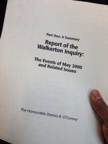 Report of the Walkerton Inquiry