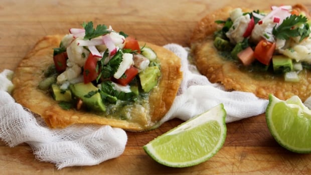 Ceviche tacos