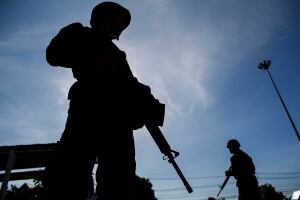 THAILAND martial law coup soldiers