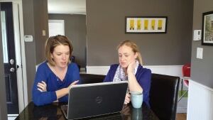Allison Garber and Jen Morris