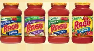 Ragu and Bertoli sauce