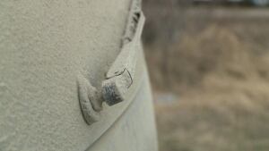 dust buildup on Cartwright vehicle