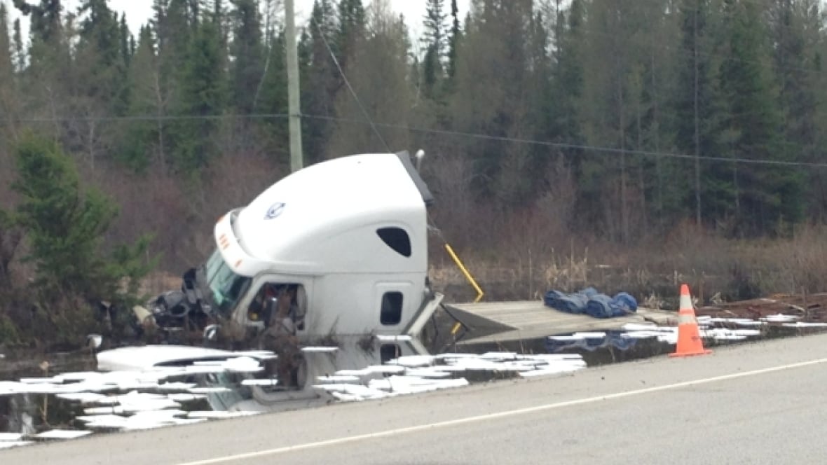 Two dead after highway collision near Dryden Thunder Bay CBC News