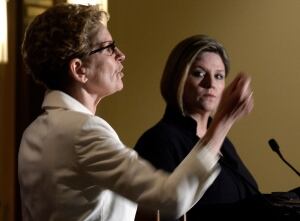 Kathleen Wynne, Andrea Horwath debate in Thunder Bay