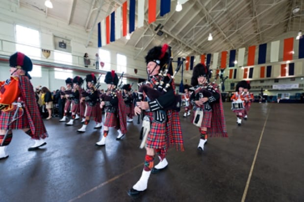 Vancouver police pipe band