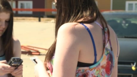 The latest Hazelton Secondary School dress code stated that girls were not allowed to show bare shoulders, cleavage, bare bellies or have any back showing. Back of Rebecca Lynn Kelly