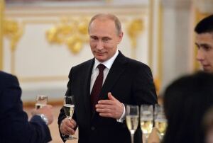 Russia Putin Hockey Worlds