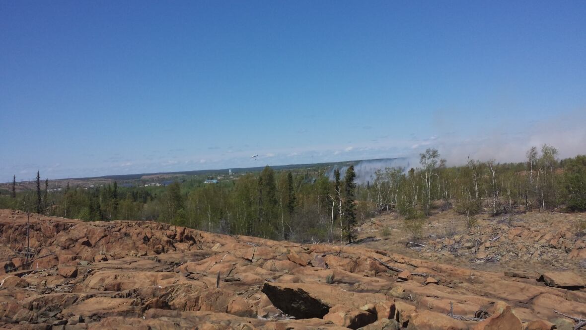 Flin Flon forest fire Manitoba CBC News