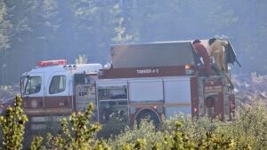 Hanwell forest fire