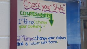 dress code poster