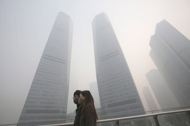 China Shanghai Pollution
