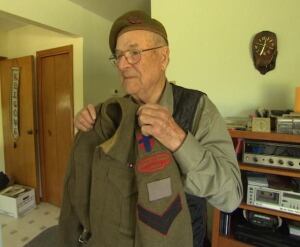 Ken Duffield with uniform