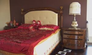 Laura and Han Lee's bedroom furniture