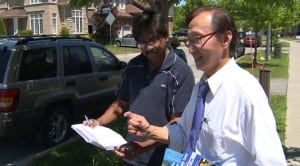 City Councillor Raymond Cho, running for Tories