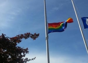Pride flag Regina