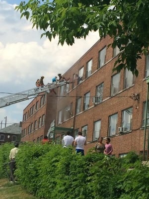 Fire at 365 Westmount Avenue