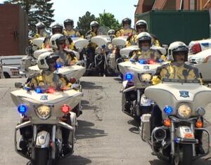 Halifax Regional Police traffic unit head to Moncton