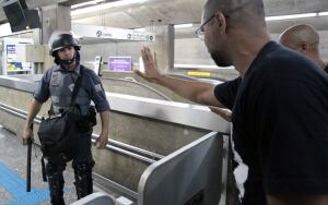 World Cup 2014 Sao Paulo strike