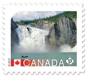 Nahanni National Park postage stamp