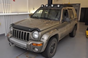 Jeep pulled over in Thunder Bay