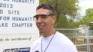 Clayton Gardipy, an inmate at Willow Cree Healing Lodge