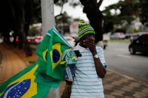 Brazil World Cup street vendor