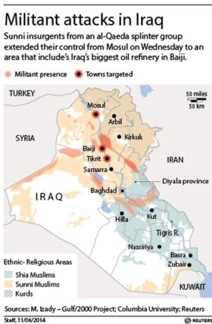 Militant attacks in Iraq