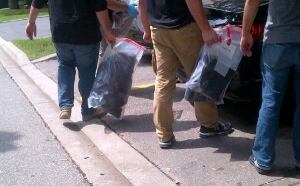 Evidence seized from North York home