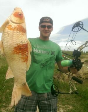 Koi caught at Boundary Dam reservoir