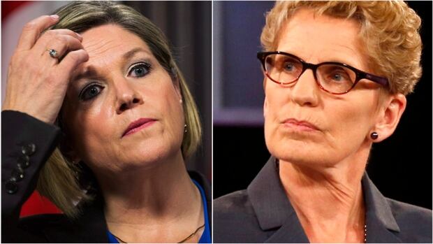 Andrea Horwath, Kathleen Wynne composite