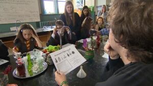 students in potions class Harry Potter St. Bonaventure's