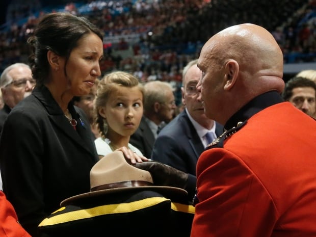 Moncton RCMP funeral